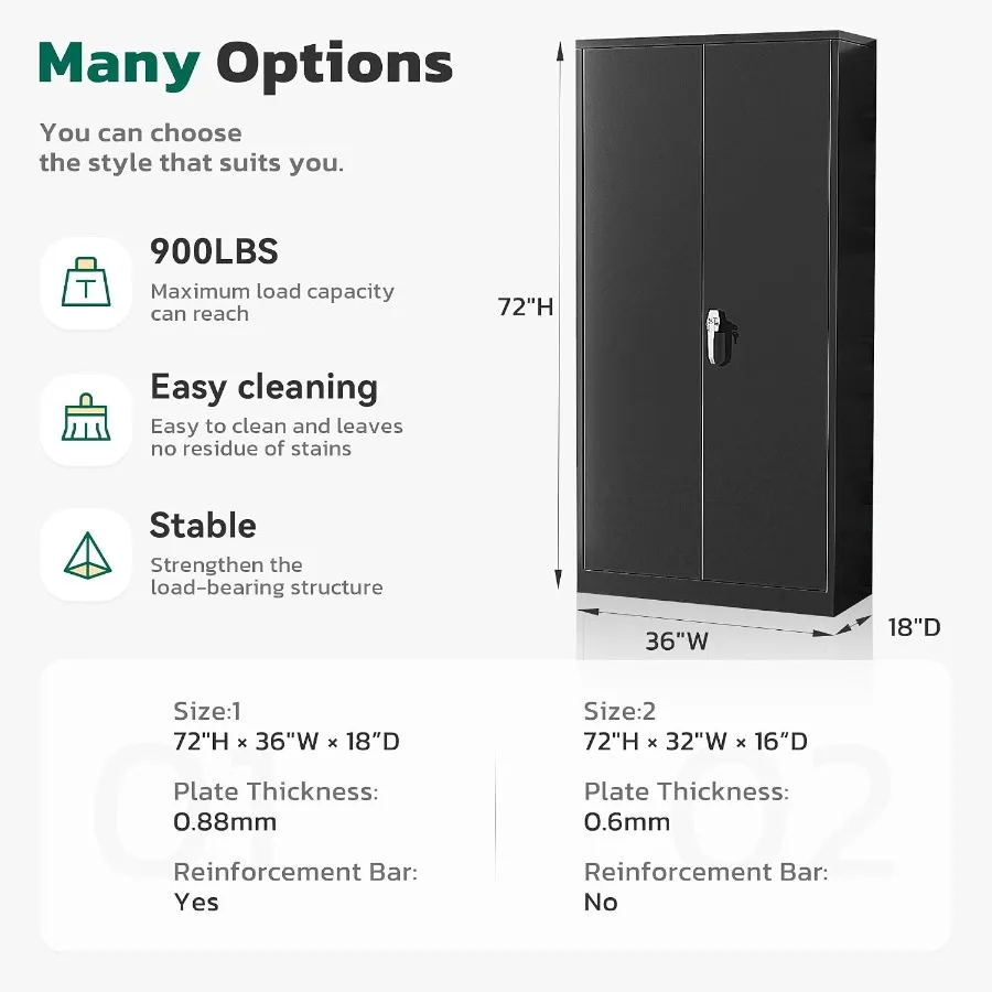 オフィス、家庭、ガレージ、学校で使用できる収納キャビネット。 - Storage のレビューと価格