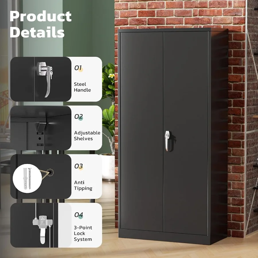 オフィス、家庭、ガレージ、学校で使用できる収納キャビネット。 - Storage のレビューと価格