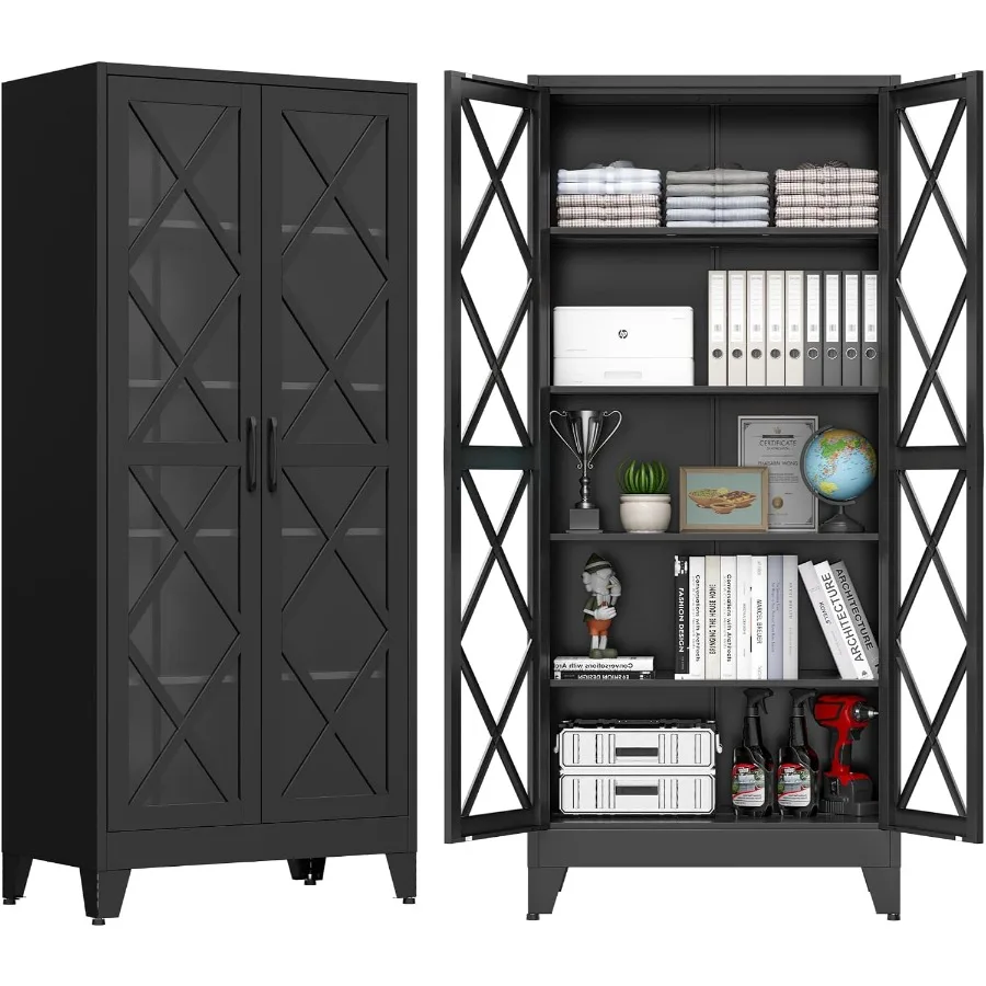 71cm幅の金属製収納キャビネット。家庭用またはオフィス用と - Storage のレビューと価格